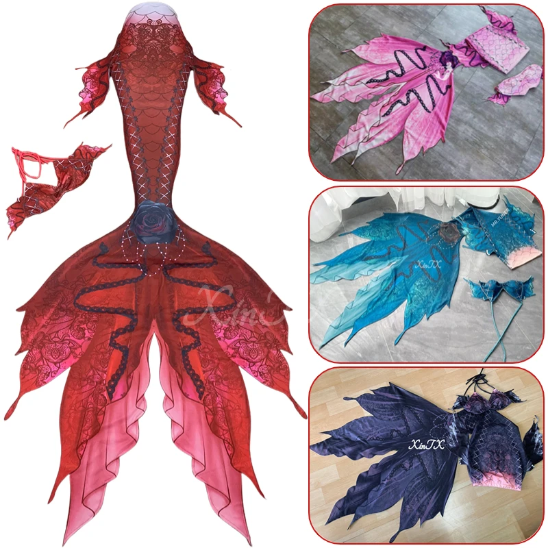 Ocean Aquarium - Zeemeerminstaart Donkere Gotische Stijl Volwassen Sexy
