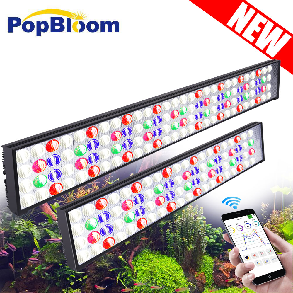 PopBloom H54 H75 WiFi Full Spe - Aquarium Marine Lights recensie en prijs