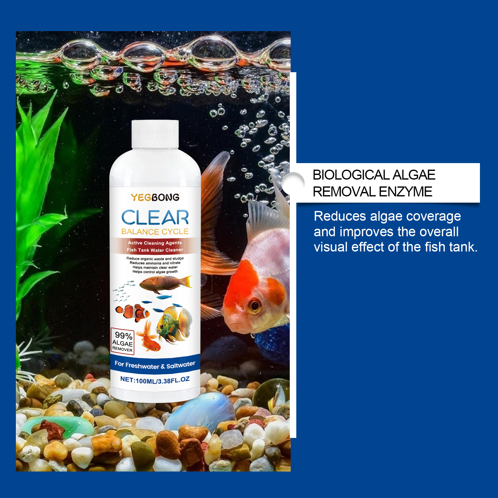Aquarium Water Clarifier 100ml - Ocean Aquarium recensie en prijs