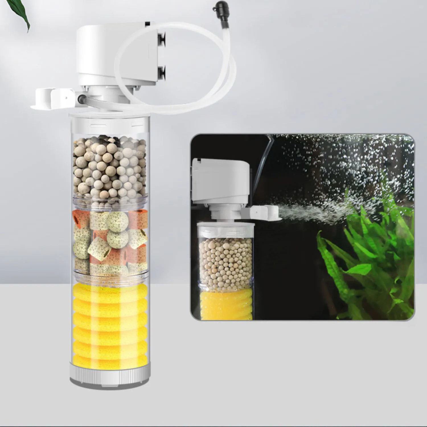 220V 50Hz Stille Filter voor A - Reef Tank Filter recensie en prijs