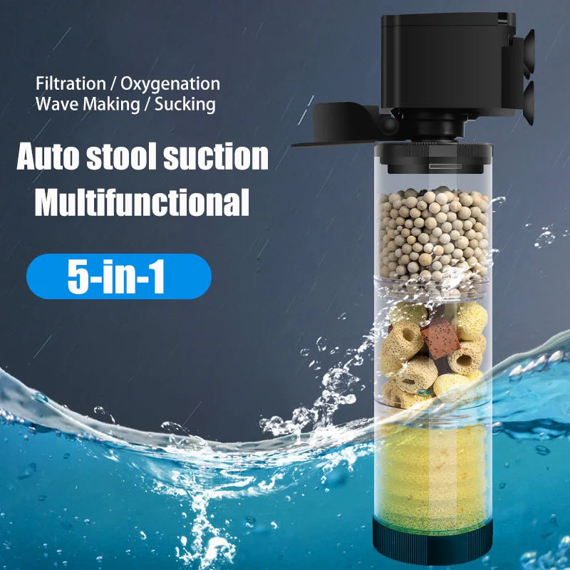 220V 50Hz Stille Filter voor A - Reef Tank Filter recensie en prijs