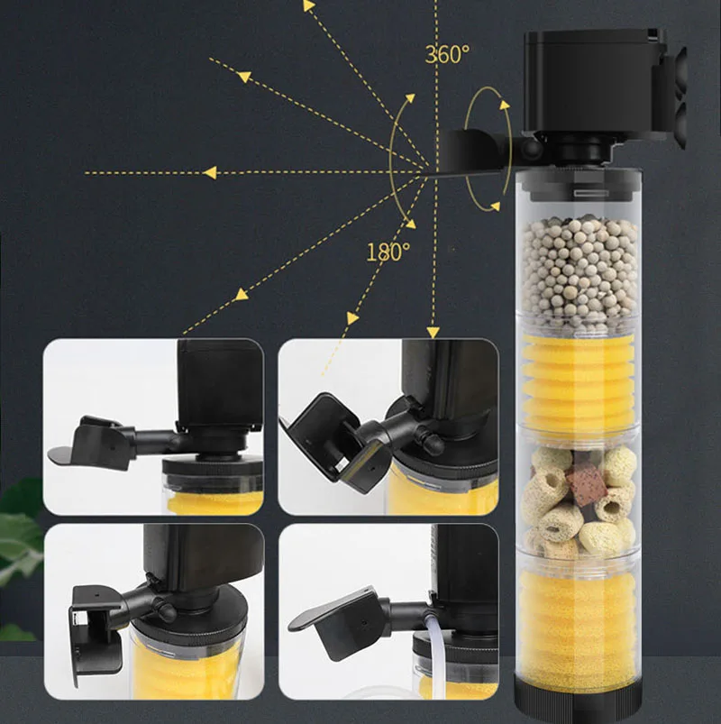 220V 50Hz Stille Filter voor A - Reef Tank Filter recensie en prijs