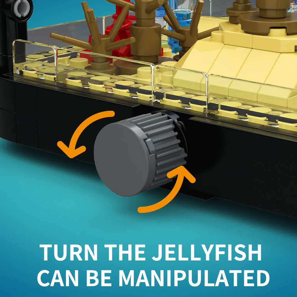 Aquarium bouwsteenset met lich - Ocean Aquarium recensie en prijs