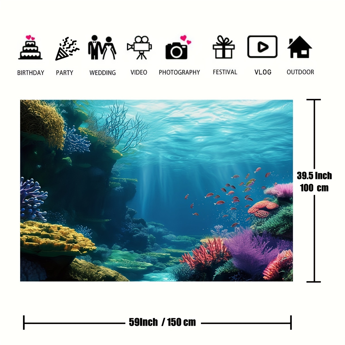 1 stuk onderwater koraalrif vi - Marine Coral recensie en prijs
