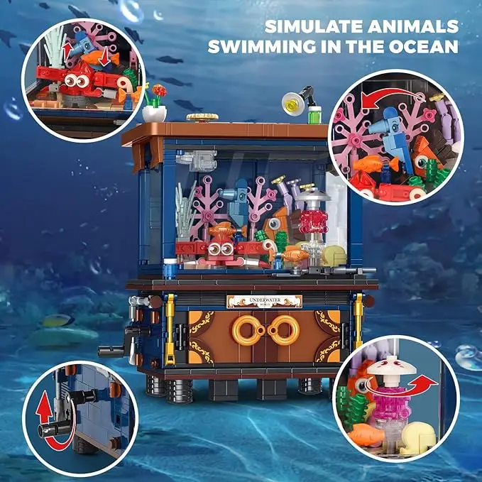 T2153 Aquarium Onderwaterwerel - Aquarium Marine World recensie en prijs
